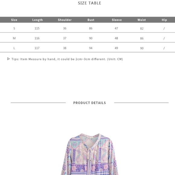 l a v e n d a r o a s i s m i d i d r e s s - Picture 8 of 8